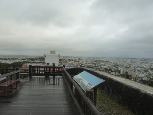 008 At top of Shuri Castle