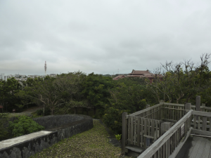 011 At top of Shuri Castle