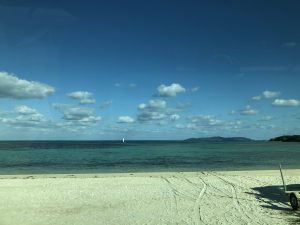 November 11, 2019 - (04) Taketomi - Kondoi Beach (Through Window) - 4 of 4